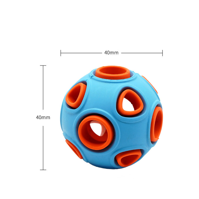 SoundSphere – Interactive Rubber Dog Toy with Light & Sound