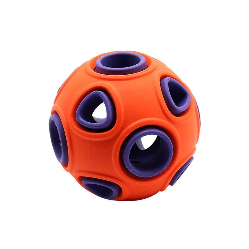 SoundSphere – Interactive Rubber Dog Toy with Light & Sound