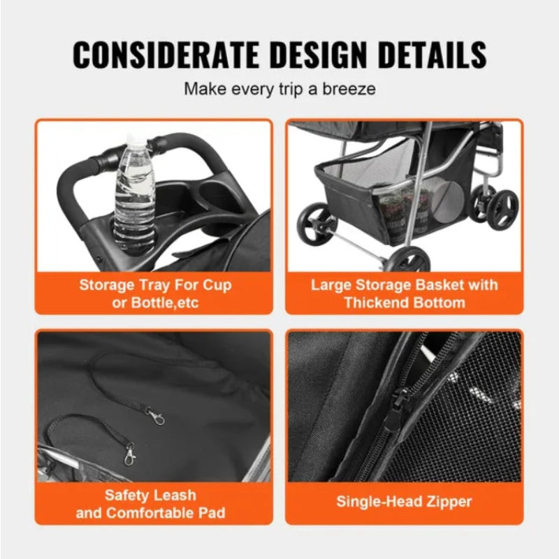 VEVOR Pet Stroller,