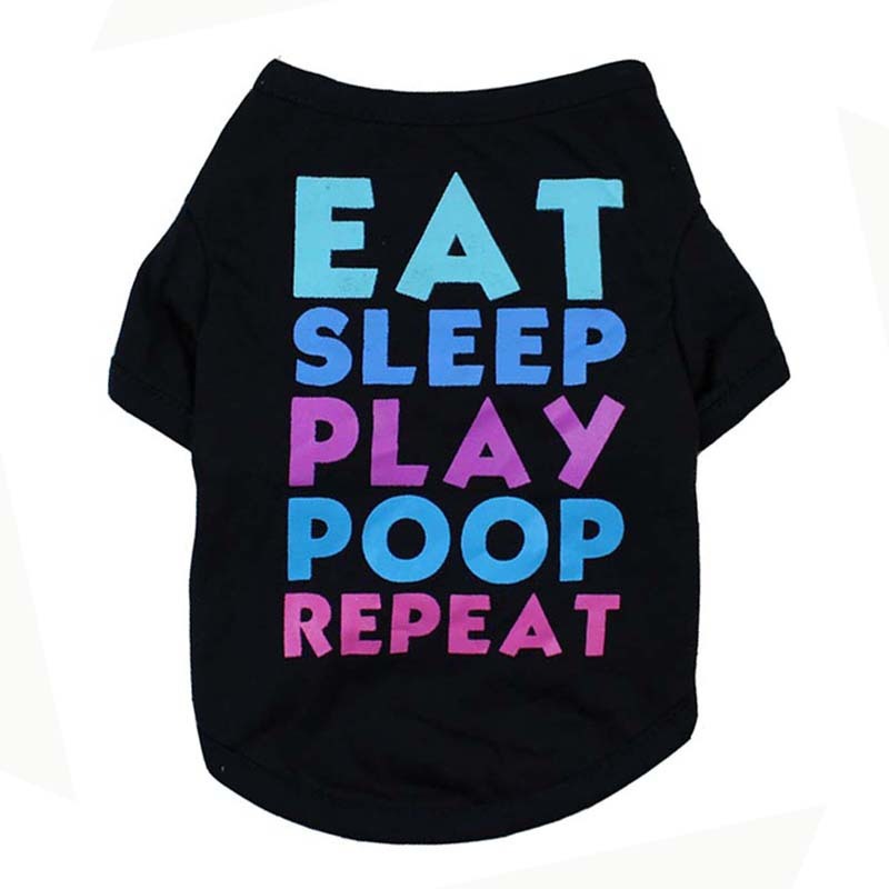 Eat-Sleep-Play Dog Tee
