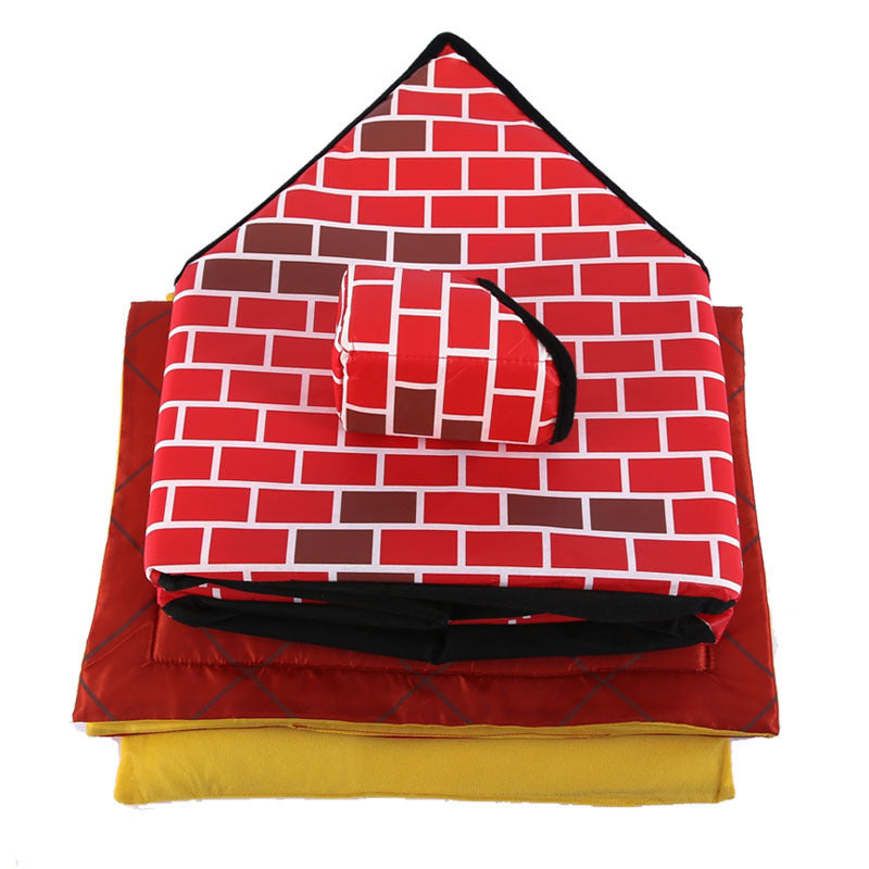 BrickHaven – Foldable Cozy Dog Cabin