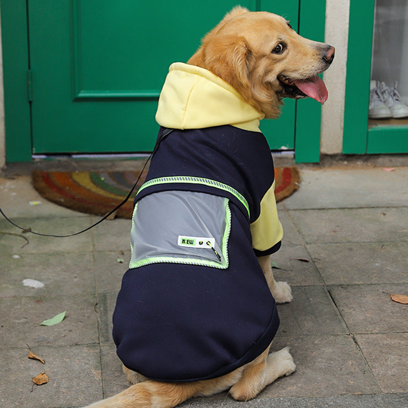 CozyFlex – Fleece Dog Hoodie for Large Breeds