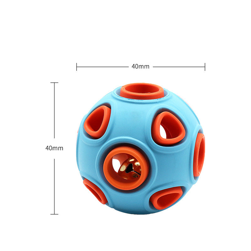 SoundSphere – Interactive Rubber Dog Toy with Light & Sound