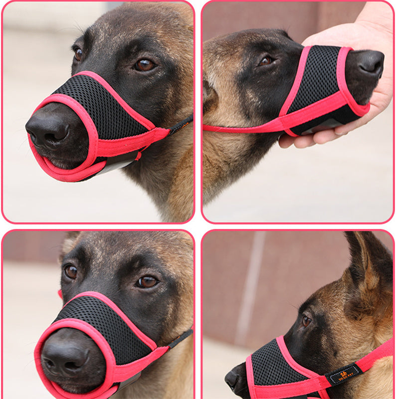 SoftGuard – Adjustable Mesh Dog Muzzle