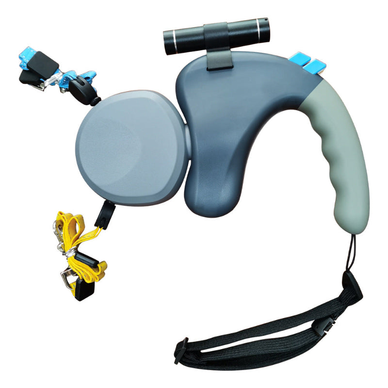 DuoWalk 360 β Retractable Leash for Two Dogs