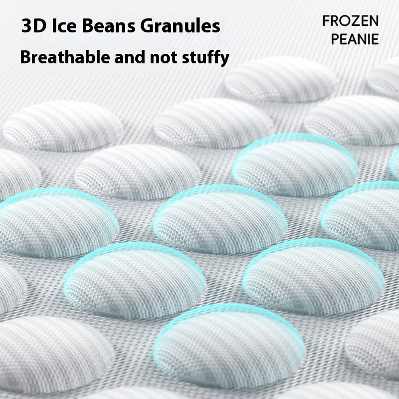 ChillNest – Cooling Pet Bed with Ice Bean Comfort