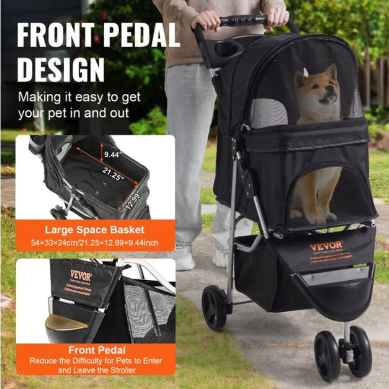 VEVOR Pet Stroller,