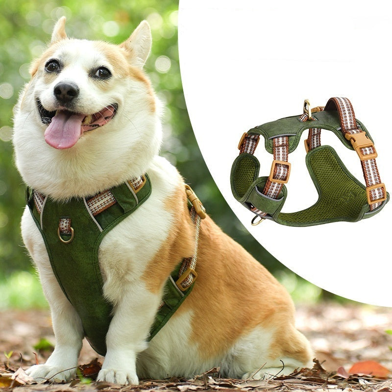 FlexGuard – Premium Leather Chest Harness