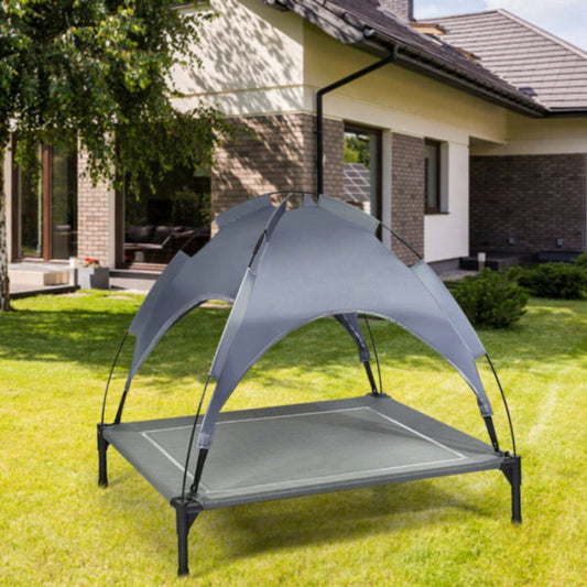 BreezeCanopy Elevated Pet Lounger