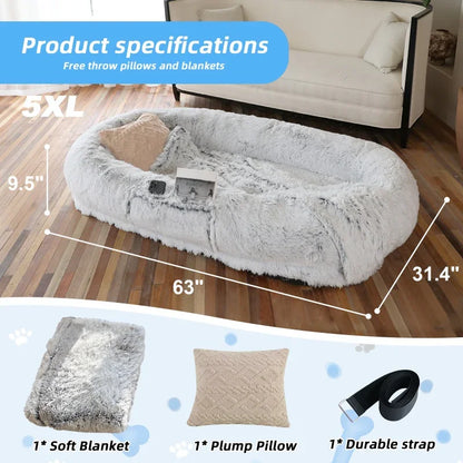 Human Dog Bed for People & Pets
