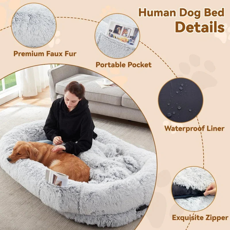 Human Dog Bed for People & Pets