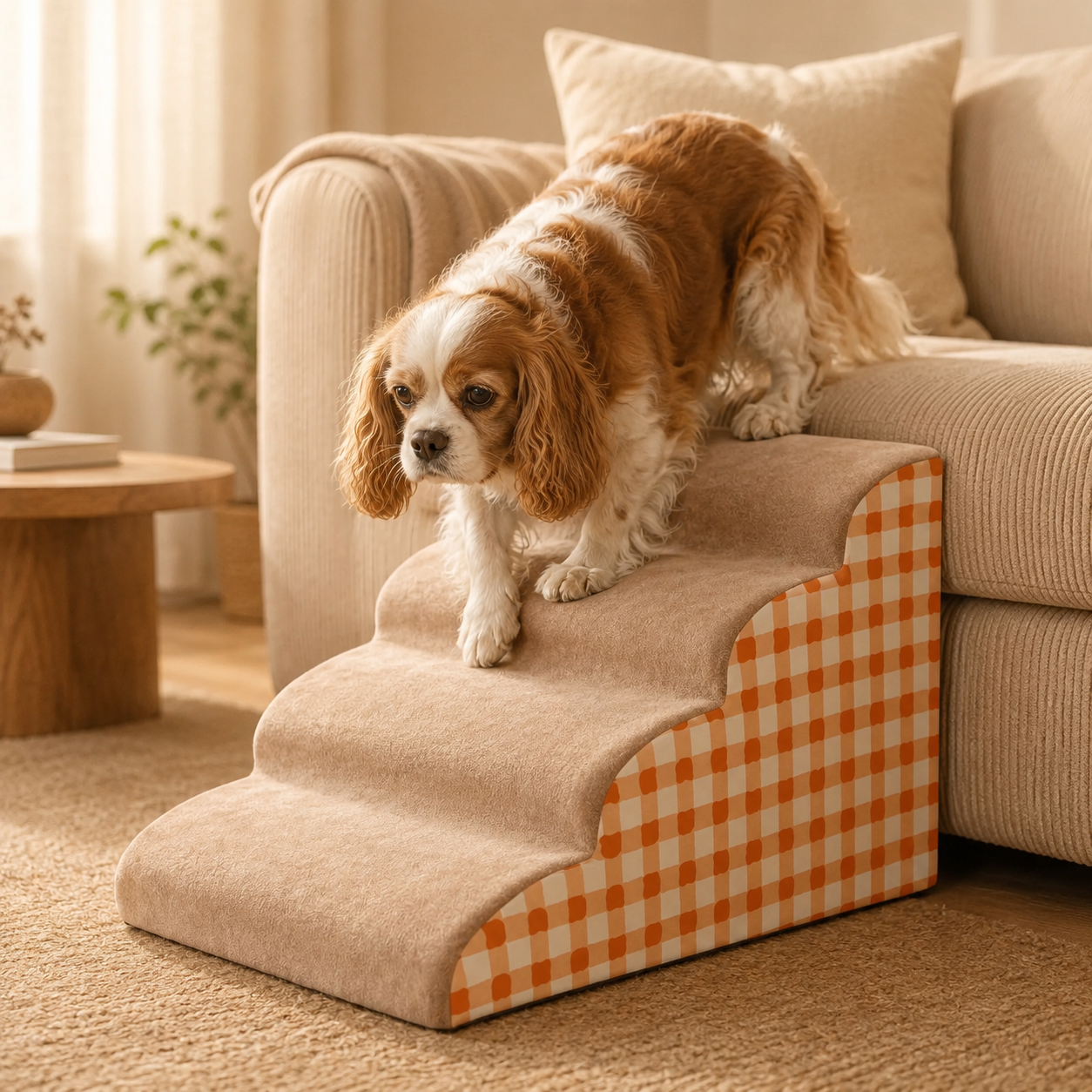 ComfortStep – Sanfte Sofa-Stufen für ältere Hunde