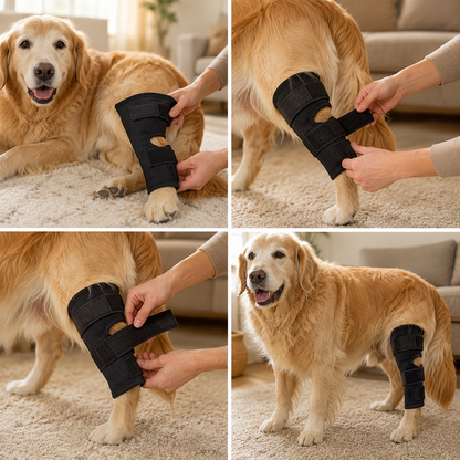 KneeGuard – Gelenk-Kompressionsbandage für Hunde
