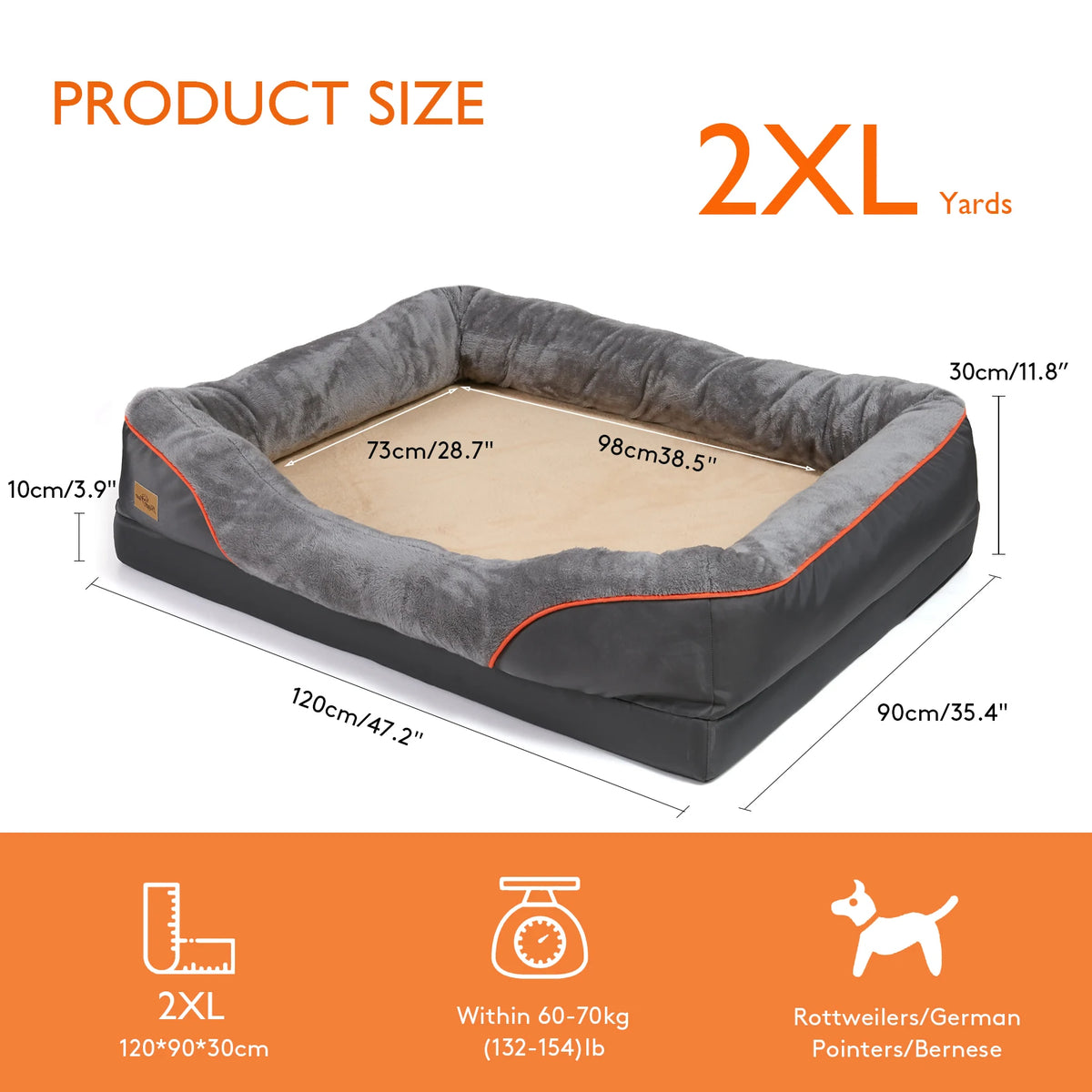 Orthopedic Foam Pet Bed