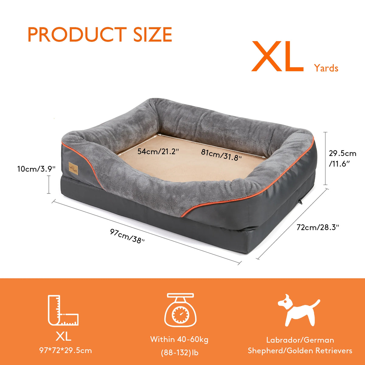 Orthopedic Foam Pet Bed