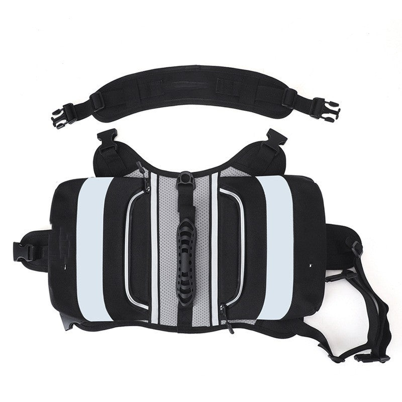TrailPouch Reflective Dog Backpack