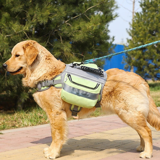 TrailPouch Reflective Dog Backpack