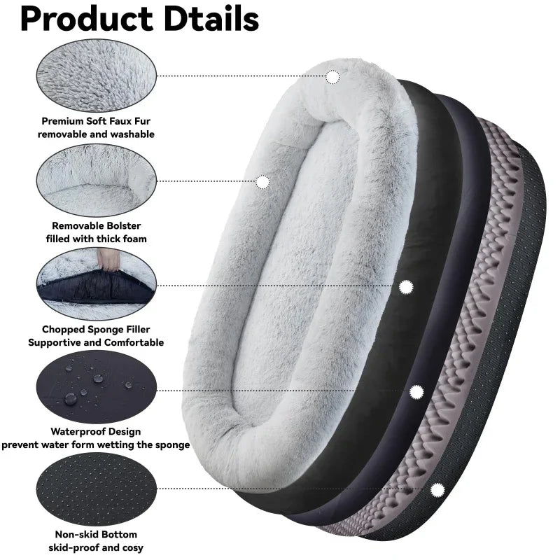 Human Dog Bed for People & Pets