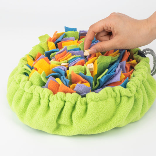 SniffNest – Fleece Snuffle Mat for Dogs