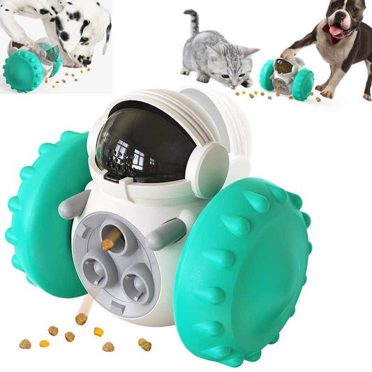 TreatTumbler – Interactive Rolling Puzzle Feeder