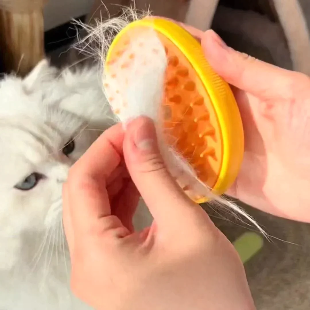 3-In-1 Pet Steaming Brush